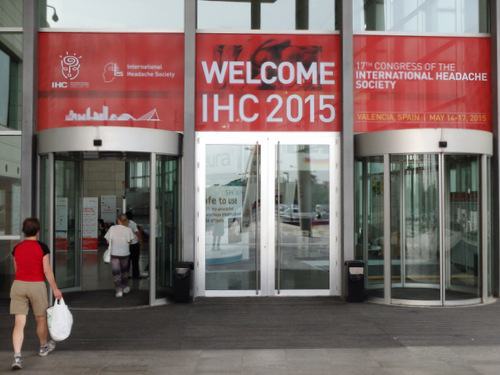 2015 Conference of the International Headache Society.